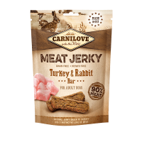 Carnilove Jerky Turkey and Rabbit Bar 100g